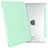 Leather Case Stands Flip Cover L06 for Apple iPad Mini 3 Green
