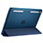 Leather Case Stands Flip Cover L06 for Apple iPad Mini 4 Blue