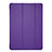 Leather Case Stands Flip Cover L06 for Apple iPad Mini 4 Purple