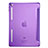 Leather Case Stands Flip Cover L06 for Apple iPad Mini 4 Purple