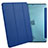 Leather Case Stands Flip Cover L06 for Apple iPad Mini Blue