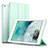 Leather Case Stands Flip Cover L06 for Apple iPad Mini Green