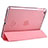 Leather Case Stands Flip Cover L06 for Apple iPad Mini Pink