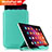 Leather Case Stands Flip Cover L06 for Huawei MediaPad M5 8.4 SHT-AL09 SHT-W09 Cyan