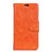 Leather Case Stands Flip Cover L06 Holder for Alcatel 1X (2019) Orange