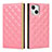 Leather Case Stands Flip Cover L06 Holder for Apple iPhone 13 Mini Pink