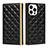 Leather Case Stands Flip Cover L06 Holder for Apple iPhone 14 Pro Black