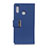 Leather Case Stands Flip Cover L06 Holder for Asus Zenfone 5 ZS620KL Blue