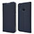Leather Case Stands Flip Cover L06 Holder for Huawei Enjoy 9 Blue
