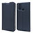 Leather Case Stands Flip Cover L06 Holder for Huawei Honor 9A Blue