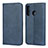 Leather Case Stands Flip Cover L06 Holder for Huawei P30 Lite Blue