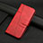 Leather Case Stands Flip Cover L06 Holder for Motorola Moto Edge S Pro 5G Red