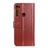 Leather Case Stands Flip Cover L06 Holder for Motorola Moto One Fusion Plus