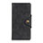 Leather Case Stands Flip Cover L06 Holder for Oppo A92s 5G Black