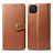 Leather Case Stands Flip Cover L06 Holder for Oppo Reno4 F