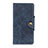 Leather Case Stands Flip Cover L06 Holder for Oppo Reno4 Z 5G Blue