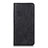 Leather Case Stands Flip Cover L06 Holder for Realme 7i Black
