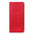 Leather Case Stands Flip Cover L06 Holder for Realme 7i Red