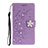 Leather Case Stands Flip Cover L06 Holder for Samsung Galaxy A51 5G Purple