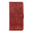 Leather Case Stands Flip Cover L06 Holder for Samsung Galaxy M01 Core Brown