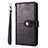 Leather Case Stands Flip Cover L06 Holder for Samsung Galaxy S20 5G Black
