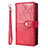 Leather Case Stands Flip Cover L06 Holder for Samsung Galaxy S20 Plus 5G Red