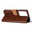 Leather Case Stands Flip Cover L06 Holder for Samsung Galaxy S21 Ultra 5G