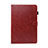 Leather Case Stands Flip Cover L06 Holder for Samsung Galaxy Tab S5e 4G 10.5 SM-T725 Red Wine