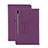 Leather Case Stands Flip Cover L06 Holder for Samsung Galaxy Tab S6 10.5 SM-T860 Purple