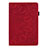 Leather Case Stands Flip Cover L06 Holder for Samsung Galaxy Tab S6 Lite 4G 10.4 SM-P615 Red