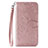 Leather Case Stands Flip Cover L06 Holder for Vivo V20 Pro 5G Pink