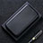 Leather Case Stands Flip Cover L06 Holder for Vivo V20 SE Black