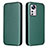 Leather Case Stands Flip Cover L06 Holder for Xiaomi Mi 12 Lite 5G Green