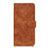 Leather Case Stands Flip Cover L06 Holder for Xiaomi Poco X3 Pro Light Brown