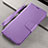 Leather Case Stands Flip Cover L06 Holder for Xiaomi Redmi 8A Purple