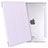 Leather Case Stands Flip Cover L07 for Apple iPad Mini 3 Purple