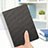 Leather Case Stands Flip Cover L07 for Apple New iPad 9.7 (2018) Black