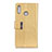 Leather Case Stands Flip Cover L07 Holder for Asus Zenfone 5 ZE620KL Gold