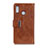 Leather Case Stands Flip Cover L07 Holder for Asus Zenfone 5 ZS620KL Brown