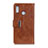 Leather Case Stands Flip Cover L07 Holder for Asus Zenfone Max ZB555KL Brown