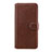 Leather Case Stands Flip Cover L07 Holder for Huawei Honor 9A Brown