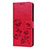 Leather Case Stands Flip Cover L07 Holder for Huawei Honor View 10 Lite Red