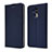 Leather Case Stands Flip Cover L07 Holder for Huawei Mate 20 Lite Blue