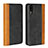 Leather Case Stands Flip Cover L07 Holder for Huawei P20 Black