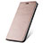 Leather Case Stands Flip Cover L07 Holder for Oppo A5 (2020) Rose Gold