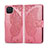 Leather Case Stands Flip Cover L07 Holder for Oppo A93 Pink