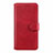 Leather Case Stands Flip Cover L07 Holder for Realme 6 Red