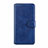 Leather Case Stands Flip Cover L07 Holder for Realme 6s Blue