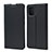 Leather Case Stands Flip Cover L07 Holder for Samsung Galaxy A71 5G Black