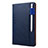 Leather Case Stands Flip Cover L07 Holder for Samsung Galaxy Tab S6 10.5 SM-T860 Blue